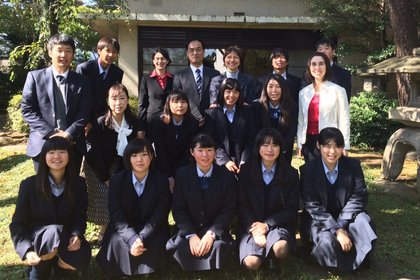Японски ученици посетиха българското посолство в Токио